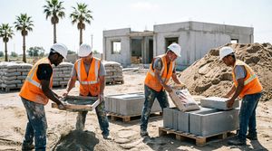 Foam concrete production