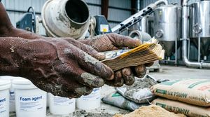 Foam concrete production cost